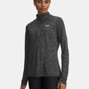 Under Armour Women's Charcoal Long Sleeve Tee